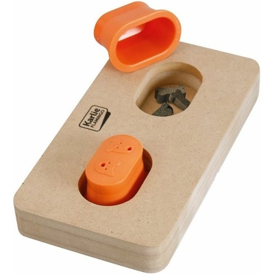 Karlie-Flamingo Interaktivní dřevěná hračka KNUTH 22 x 12 cm