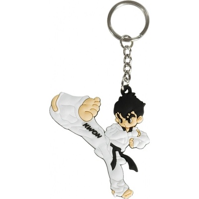Přívěsek na klíče KWON taekwondo kop