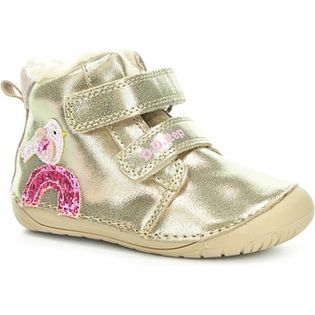 D.D.Step Barefoot zimní boty W070-52893 Royal Blue