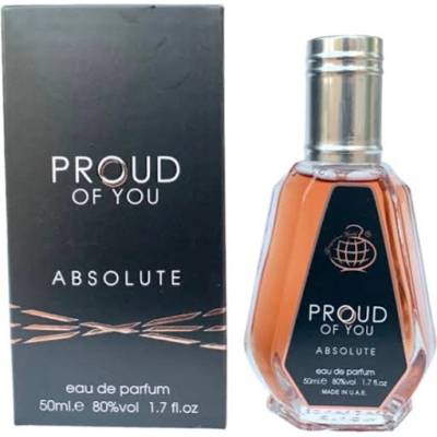 Fragrance World Proud Of You Absolute, Fragrance World, Мъжки парфюм, EDP, 50 мл