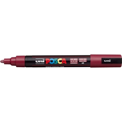 UNI Posca PC-5M rubínovo červený