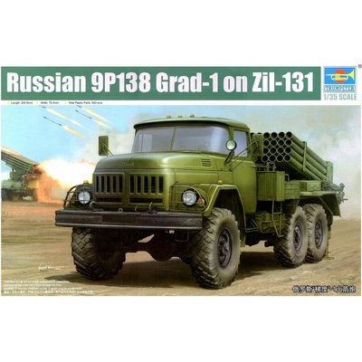 Trumpeter Russian 9P 1 38 Grad 1 on Zil 1 3 1 1:35