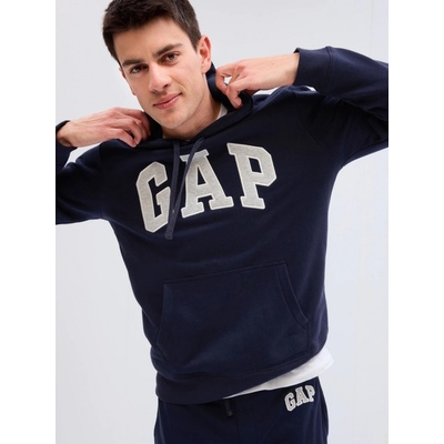 Gap mikina s logem a kapucí tmavě modrá
