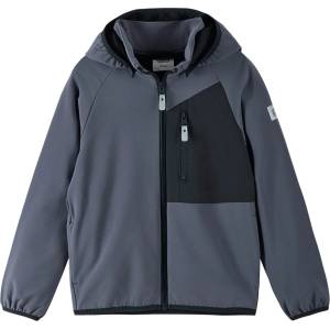 Reima Детско софтшел яке Reima Kid's Mukana Softshell jacket - Soft Black - размер 134 (EU) (703-6377-0316)