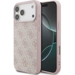 GUESS Калъф Guess Hardcase 4G Classic Logo (GUHCP18LG4GFPI) - iPhone 18 Pro - Розов