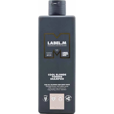label.m Cool Blonde Toning Shampoo 300 ml