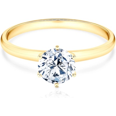 SAVICKI Годежен пръстен savicki: злато, лабораторен диамант