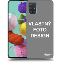 Púzdro Picasee silikónové Samsung Galaxy A51 A515F Vlastný design/motiv čiré