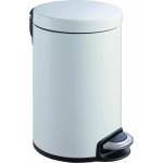 EKO-Europe Кош за отпадъци EKO SERENE с педал (12 л) - бял (EKO 921512 - White)