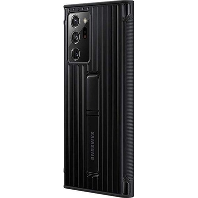 Samsung Protective Standing Cover EF-RN985CBEGEU - оригинален удароустойчив хибриден кейс с поставка за Samsung Galaxy Note 20 Ultra (черен)