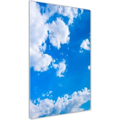 Vertikálny foto obraz sklo tvrdené Mraky na nebi 50x100 cm
