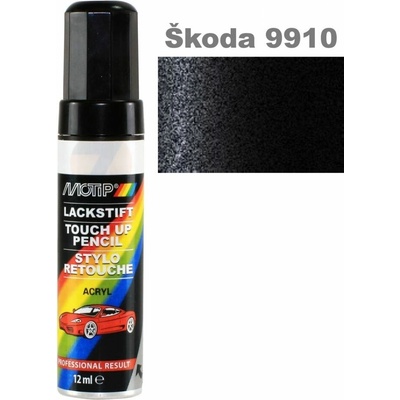 Motip korekčná ceruzka čierna magnet. met. 12 ml
