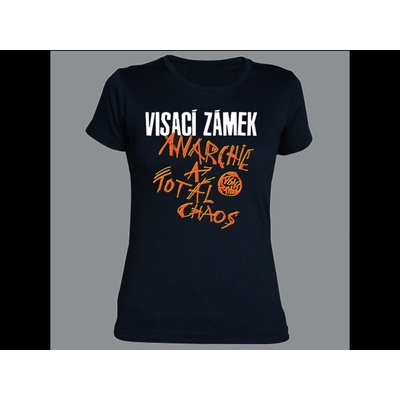 Fruit of the loom Tričko VISACÍ ZÁMEK anarchie a total chaos dámské – Zboží Dáma