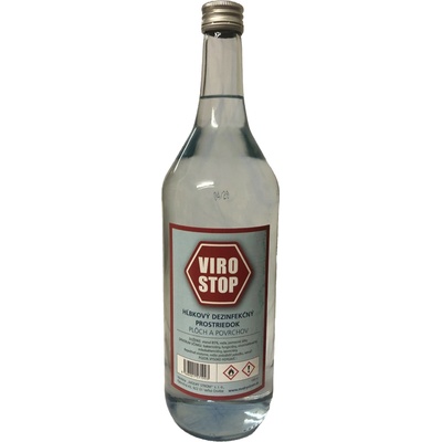 Dezinfekcia Virostop 1L 85 % etanol sklo
