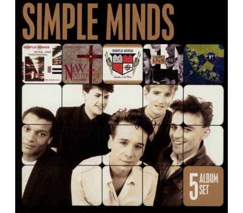 SIMPLE MINDS: 5 ALBUM SET CD
