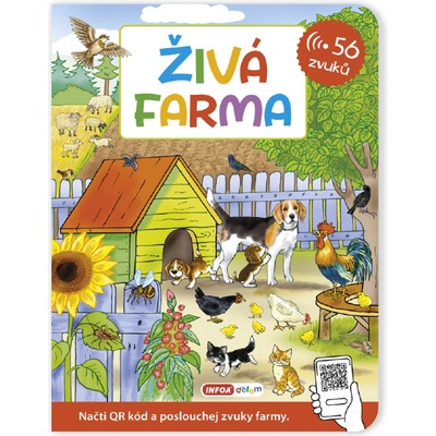 Živá farma - 56 zvuků s QR kódy
