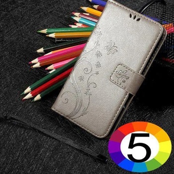 Image 1 of Meizu U10 Imprinted Wallet Кожен Калъф + Протектор