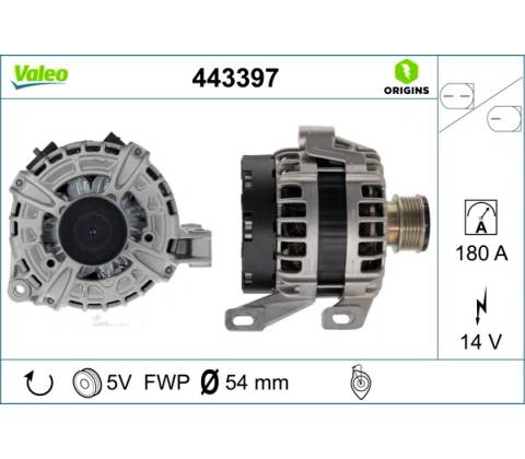 Alternátor VALEO 443397