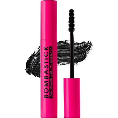 Dermacol Bombastick Panoramic Volume Mascara Objemová a predlžujúca riasenka Black 12,5 ml