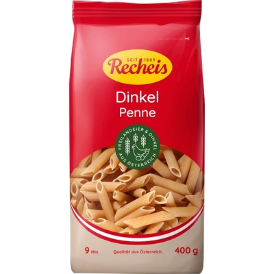 Recheis Naturgenuss špaldové těstoviny Penne 400 g