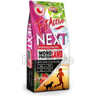 Panzi FitActive Next Hypoallergenic Mono Protein lamb with cranberries 15 kg