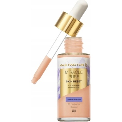 Max Factor Miracle Pure ošetrujúci make-up 10-30 Fair 30 ml