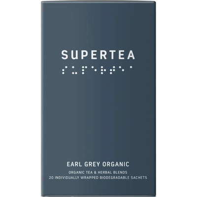 SUPERTEA Bio černý čaj Earl Grey 20 sáčků