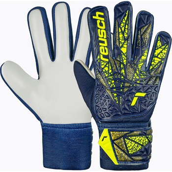 Reusch Вратарски ръкавици Reusch Attrakt Starter Solid premium blue/sfty yellow