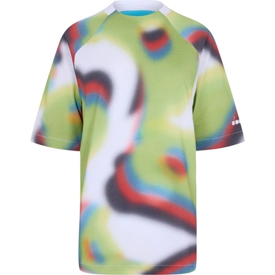 Diadora Тениска Diadora Women's Flowers Short Sleeve All Over Print T-Shirt - Multi