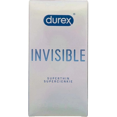 Durex Invisible Superthin 10 ks