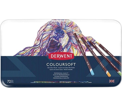 Derwent Colorsoft 0701029 72 PCS