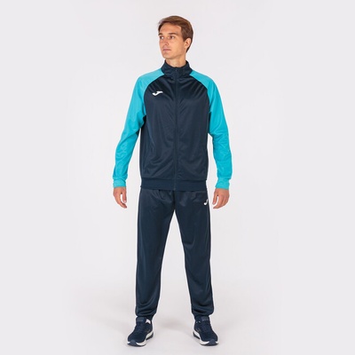 Academy IV tepláková súprava navy-fluo tyrkysová