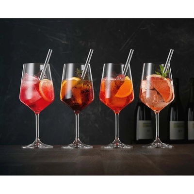 Nachtmann Комплект коктейлни чаши със сламки Nachtmann Coctail Spritz (4 броя) (105438)