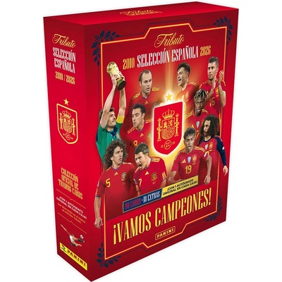 Panini !VAMOS CAMPEONES! Selección Espanola 2010-2026 Collector Box