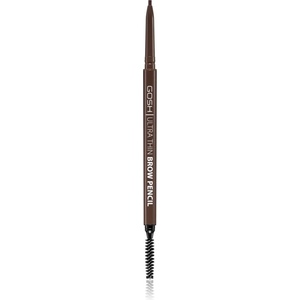 Gosh copenhagen Ultra Thin прецизен молив за вежди с четка цвят 003 Dark Brown 0.35 гр
