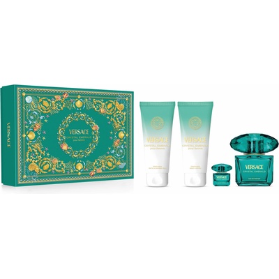 Versace КОМПЛЕКТ VERSACE Crystal Emerald Eau de Parfum дамски 90ml