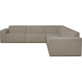 Scandic Бежов ъглов диван Roxy - Scandic (Roxy 3+90+3 14 latte)
