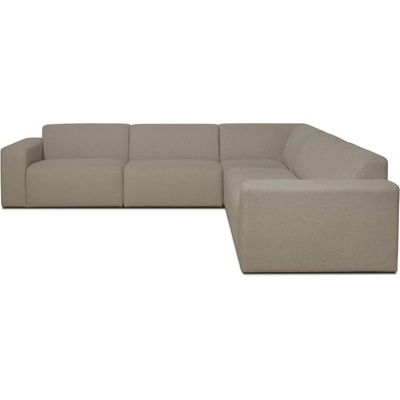 Scandic Бежов ъглов диван Roxy - Scandic (Roxy 3+90+3 14 latte)