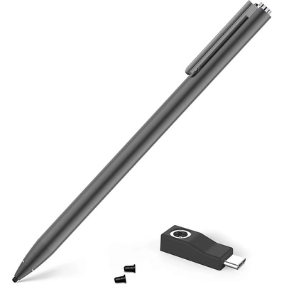 Adonit Dash 4 Stylus - алуминиева професионална писалка за iOS и Android устройства (черен)