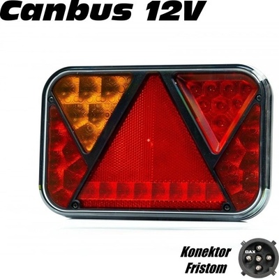 Svítilna Fristom FT-270 sdružená LED 12V, L-BL/BR/KO/ML/RZ, integrovaný kontrolbox, baj5 – Hledejceny.cz