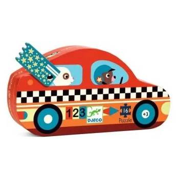 Image 1 of DJECO - Детски пъзел - Състезателна кола (DJ07273)