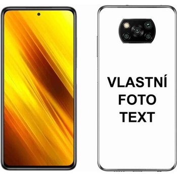 Pouzdro Gelový kryt, obal Xiaomi Poco X3 Pro s vlastním motivem