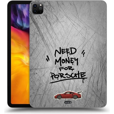 Picasee silikónový čierny obal pre Apple iPad Pro 11 2024 7.gen. Grey Drift