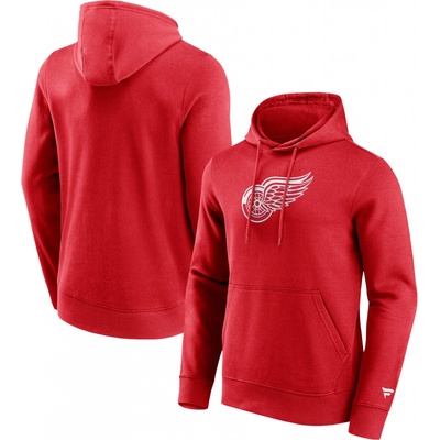 Fanatics mikina Detroit Red Wings Primary Logo graphic Hoodie Athletic Red
