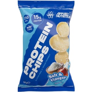 Applied Nutrition Protein Chips | with 15 g of Protein per Pack [50 грама] Сол с оцет