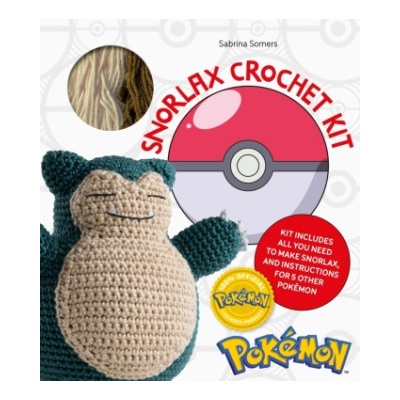 David & Charles PokeMon Crochet Snorlax Kit | Sabrina (Author) Somers