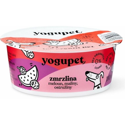 Yogupet zmrzlina s melounem malinou a ostružinou 110 g