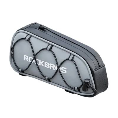 ROCKBROS Чанта за рамката на велосипед Rockbros 3012010901, 0.9l, сребриста (Rockbros-3012010901)