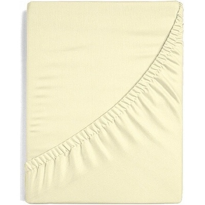 Matějovský Prostěradlo jersey s elastanem světle béžové 160x200