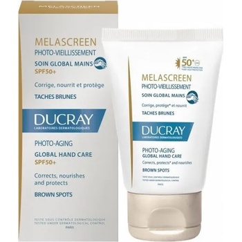 DUCRAY Крем за ръце - глобално действие против петна , Ducray Melascreen Photo-Aging Global Hand Cream SPF50+ , 50ml